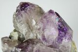 Amethyst Crystal Cluster - Brynsåsen Quarry, Norway #177273-4